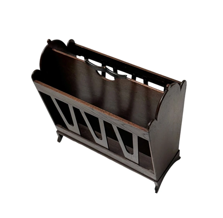 Willem Penaat Art Deco Amsterdam School Magazine Rack for Metz & Co., 1920s